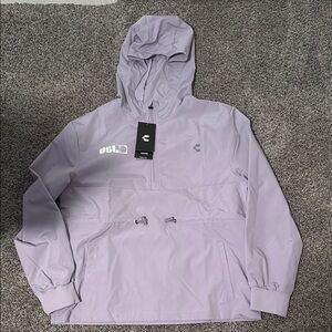 USL Women's Lavender Hooded Rain Jacket